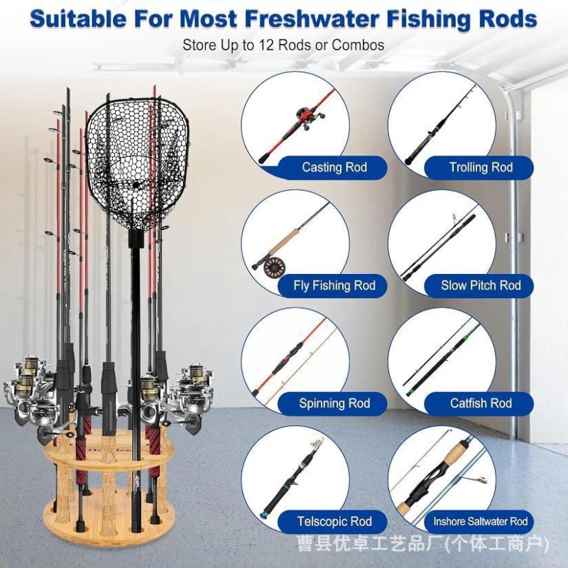 Вращающаяся подставка-держател – обзор и цена Fishing Rod Rack