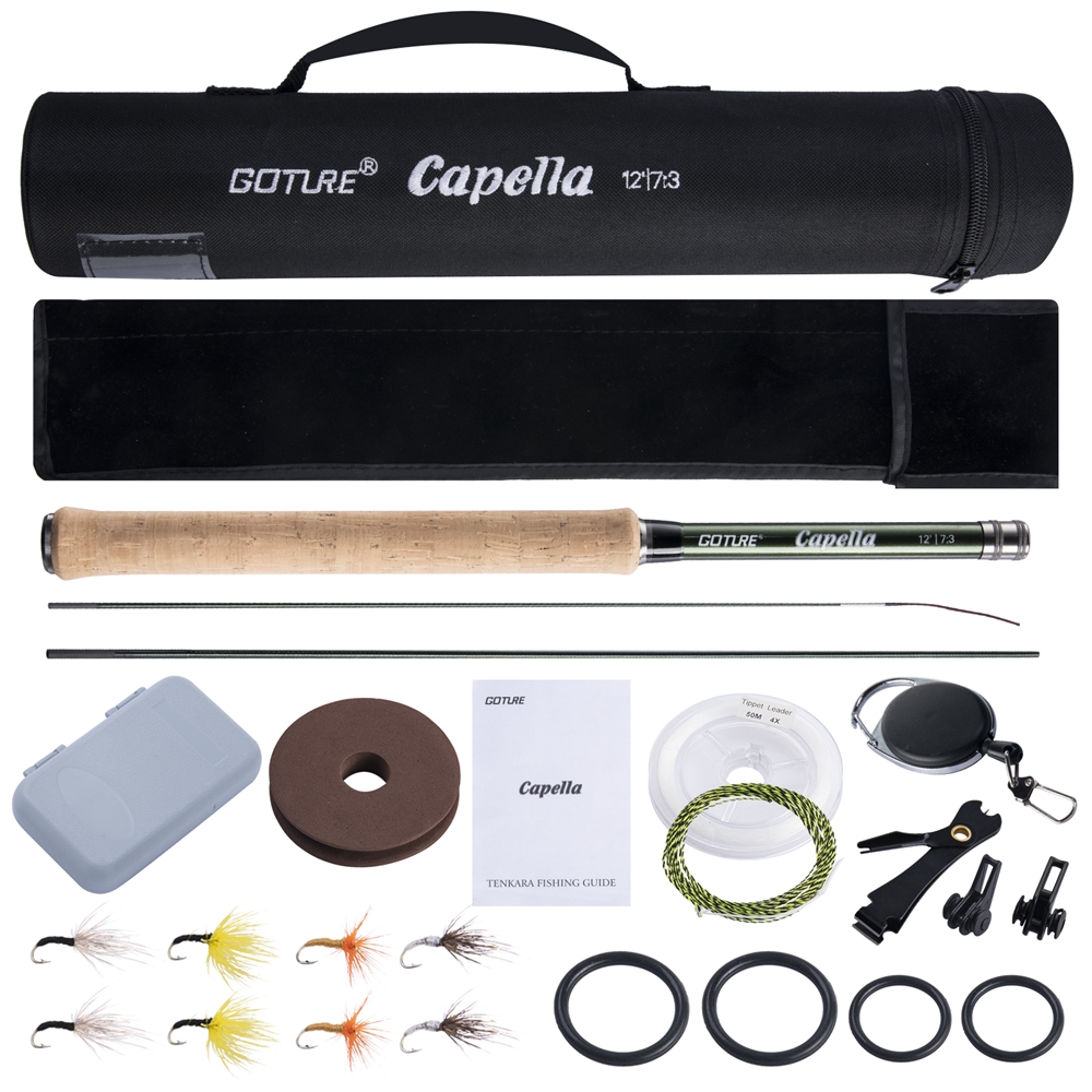 Goture Tenkara Fly Fishing Rod – обзор и цена Fishing Rod Building Kit