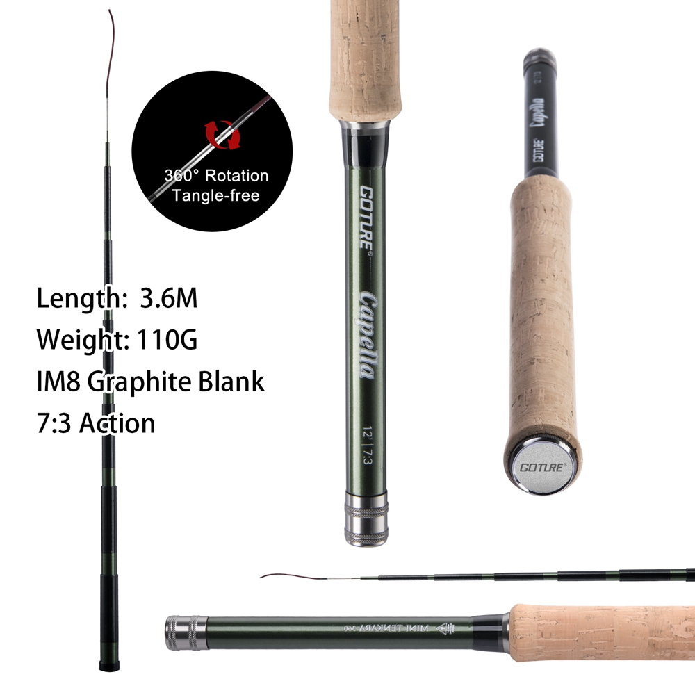 Goture Tenkara Fly Fishing Rod – обзор и цена Fishing Rod Building Kit